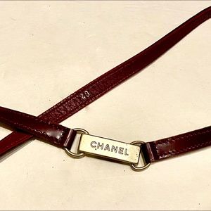 CHANEL SKINNY BELT
